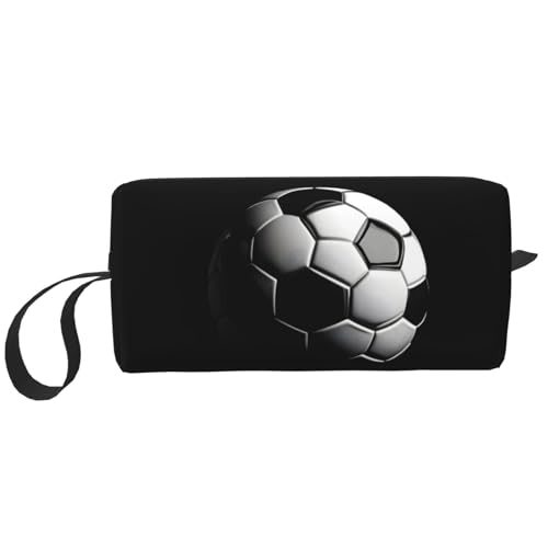 Kulturbeutel mit Aufschrift "I Like Soccer Travel Toiletry For Men & Women Accessories Organizer, Tiny Coin Purse Wallet, Little Pouch, Ich mag Fußball, Einheitsgröße von KoNsev