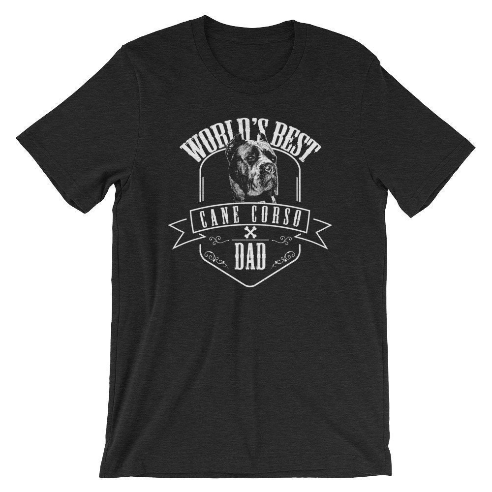 Welt Beste Cane Corso Papa Kurzarm Unisex T-Shirt Hund Welt Beste Cane Corso Papa Kurzarm Unisex T-Shirt Hund von KoaPawPrints
