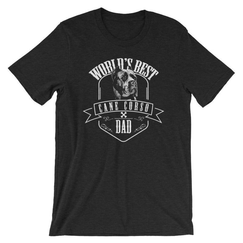 Welt Beste Cane Corso Papa Kurzarm Unisex T-Shirt Hund Welt Beste Cane Corso Papa Kurzarm Unisex T-Shirt Hund von KoaPawPrints