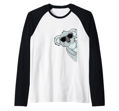Koala Lover Kinder Australische Tiere Koala Raglan Koala Lover Kinder Australische Tiere Koala Raglan von Koala Gifts For Men & Women