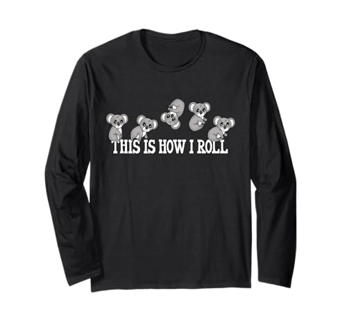 Niedlicher Koala-Liebhaber, Kinder, australische Tiere, Herren, Koala Langarmshirt Niedlicher Koala-Liebhaber, Kinder, australische Tiere, Herren, Koala Langarmshirt von Koala Gifts For Men & Women