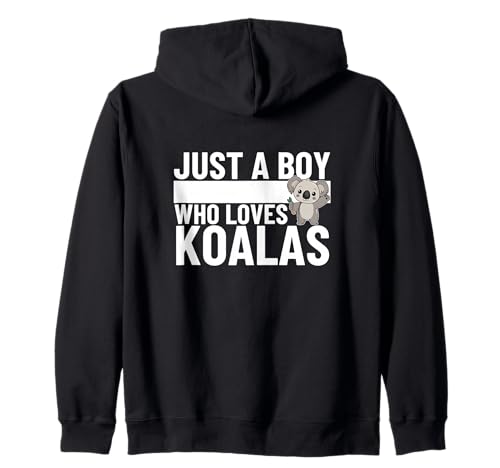 Just A Boy Who Loves Koalas Lustiger Koala Kapuzenjacke Just A Boy Who Loves Koalas Lustiger Koala Kapuzenjacke von Koala Gifts For Women And Girls