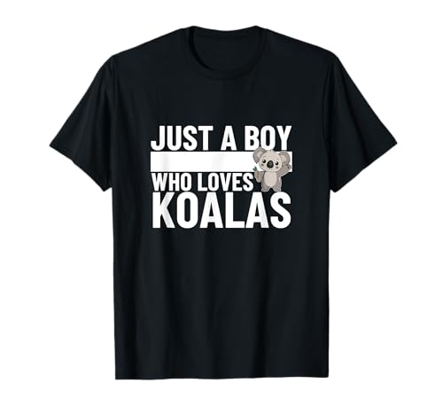 Just A Boy Who Loves Koalas Lustiger Koala T-Shirt Just A Boy Who Loves Koalas Lustiger Koala T-Shirt von Koala Gifts For Women And Girls