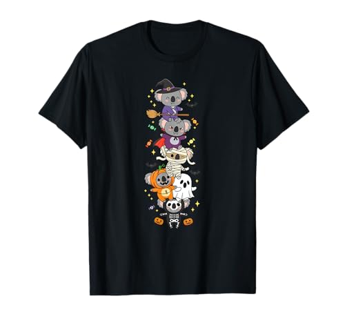 Lustige Koala-Hexe Vampir-Geist Halloween Kinder Herren Damen T-Shirt Lustige Koala-Hexe Vampir-Geist Halloween Kinder Herren Damen T-Shirt von Koala Lovers Halloween Skeleton Mummy Outfits