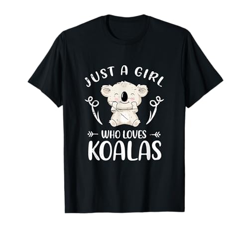 Nur ein Mädchen das Koalas liebt Australien Geschenk Koala T-Shirt Nur ein Mädchen das Koalas liebt Australien Geschenk Koala T-Shirt von Koala Tiermotiv Geschenk