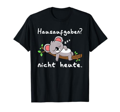 Koala Tshirt Geschenke Junge Mädchen Schüler Müder Koala T-Shirt Koala Tshirt Geschenke Junge Mädchen Schüler Müder Koala T-Shirt von Koala Tshirt Junge Mädchen Koala Schlafshirt