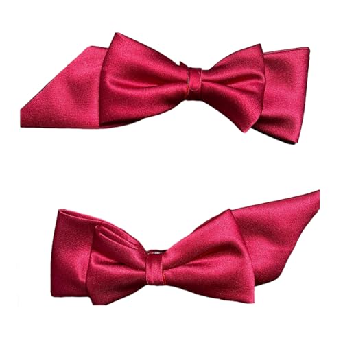1 paar Frauen Perle Bowknot Haar Clip Lange Band Bogen Französisch Stil Hochzeit Braut Party Styling Haarspangen Haar Zubehör von Kobeleen