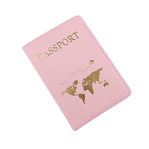 Kobeleen Reisepasshülle für Paare, Kartenpass für Hülle, PU-Leder, Reisepasshülle, Reisebrieftasche, Dokumentenbuch-Organizer für Frauen von Kobeleen