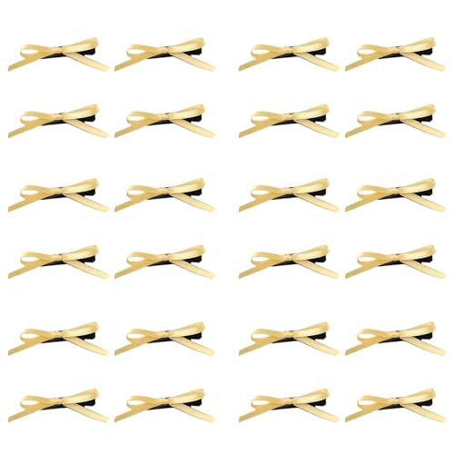 Süße Schleife Haarspange Set von 24 Haarnadel Entenschnabel Haarspange Haarspangen für Frauen SideBangs Haar Styling Werkzeug Süße Schleife Haarspange Set von 24 Haarnadel Entenschnabel Haarspange Haarspangen für Frauen SideBangs Haar Styling Werkzeug von Kobeleen