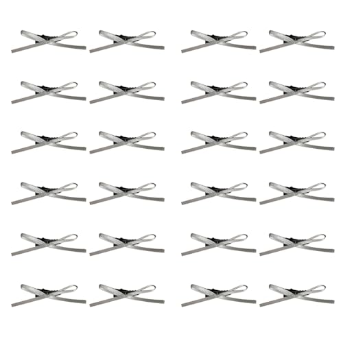 Süße Schleife Haarspange Set von 24 Haarnadel Entenschnabel Haarspange Haarspangen für Frauen SideBangs Haar Styling Werkzeug Süße Schleife Haarspange Set von 24 Haarnadel Entenschnabel Haarspange Haarspangen für Frauen SideBangs Haar Styling Werkzeug von Kobeleen