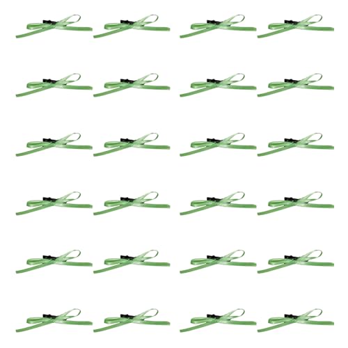 Süße Schleife Haarspange Set von 24 Haarnadel Entenschnabel Haarspange Haarspangen für Frauen SideBangs Haar Styling Werkzeug von Kobeleen