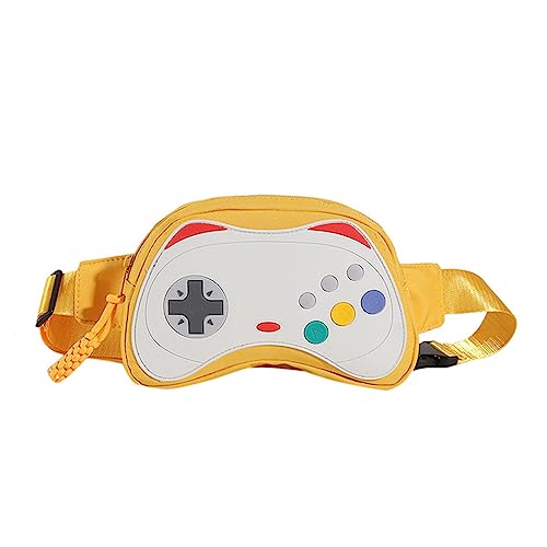 Taille Tasche PU Fanny Pack Große Kapazität Sport Gürtel Tasche Brust Tasche Gamepad Geformt Frauen Crossbody Taille Pack Schulter Tasche von Kobeleen