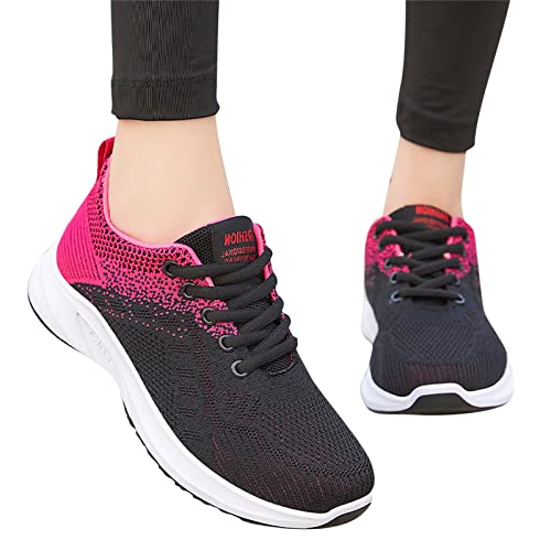 Kobilee Joggingschuhe Damen Joggen Walkingschuhe Leicht Laufschuhe Turnschuhe Luftkissen Wasserdicht Hallenschuhe Atmungsaktiv Sneaker Sportschuhe rutschfest Outdoor Gym Fitnessschuhe Running Schuhe von Kobilee