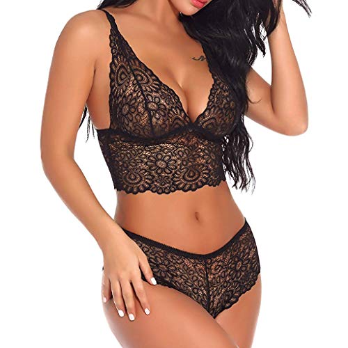 Kobilee Reizwäsche für Sex Damen Mollig Babydoll Ouvert Push Up Dessous Spitze Rot Erotisch Sexy Unterwäsche Reizwäsche Große Größen Frauen Curvy Negligee Nachtwäsche Offener Schritt Body von Kobilee