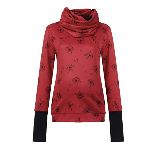 Kobilee Stillshirt Damen Langarm Stillmode Elegant Sweatshirt Große Größen Stilltop Stillpullover Rundhals Winter Festlich Stillshirt Damenpullover Umstandsmode Langarm Stilloberteile Umstandskleid von Kobilee