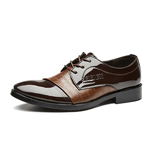 Lederschuhe Herren Gr 48 Leather Braun Elegante Business Schuhe Haferlschuhe Oxford Hochzeit Budapester Schwarz Tanzschuhe Herrenschuhe Bequem Derby Formal Anzugschuhe von Kobilee