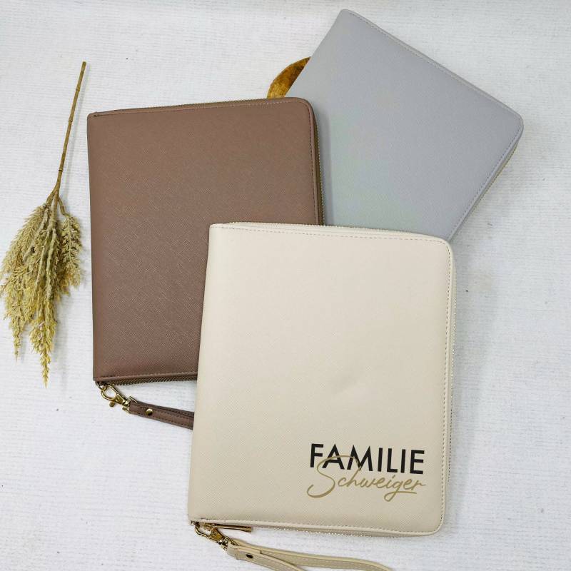 Familie Organizer Personalisiert Mit Und Name - Geschenkidee, U-Heft, Impfpass Für Unterlagen Travelorganizer Mappe Reise von Koboldtheater22