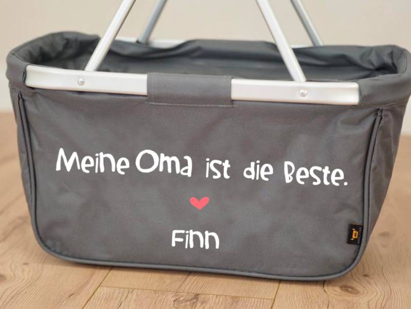 Persönliches Geschenk Für Die Oma - Einkaufskorb Meine Ist Beste von Koboldtheater22