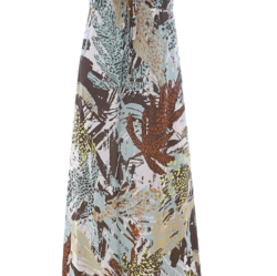 Grünes Plissiertes Kocca Viskosekleid Für Damen von Kocca