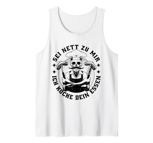 Herren Koch Outfit Gastronomie Gastro Tank Top Herren Koch Outfit Gastronomie Gastro Tank Top von Koch Geschenke Abschied Gastronomie