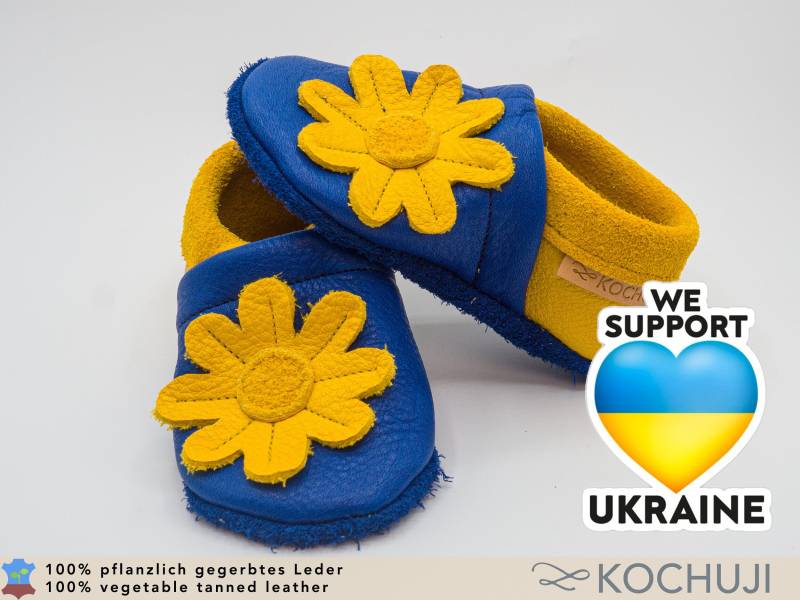 10 Eur Für Ukraine/Bioleder Krabbelschuhe Ukraine Lederschluppen Lauflernschuhe Pflanzliche Gerbung Chromfrei Personalisierbar von Kochuji