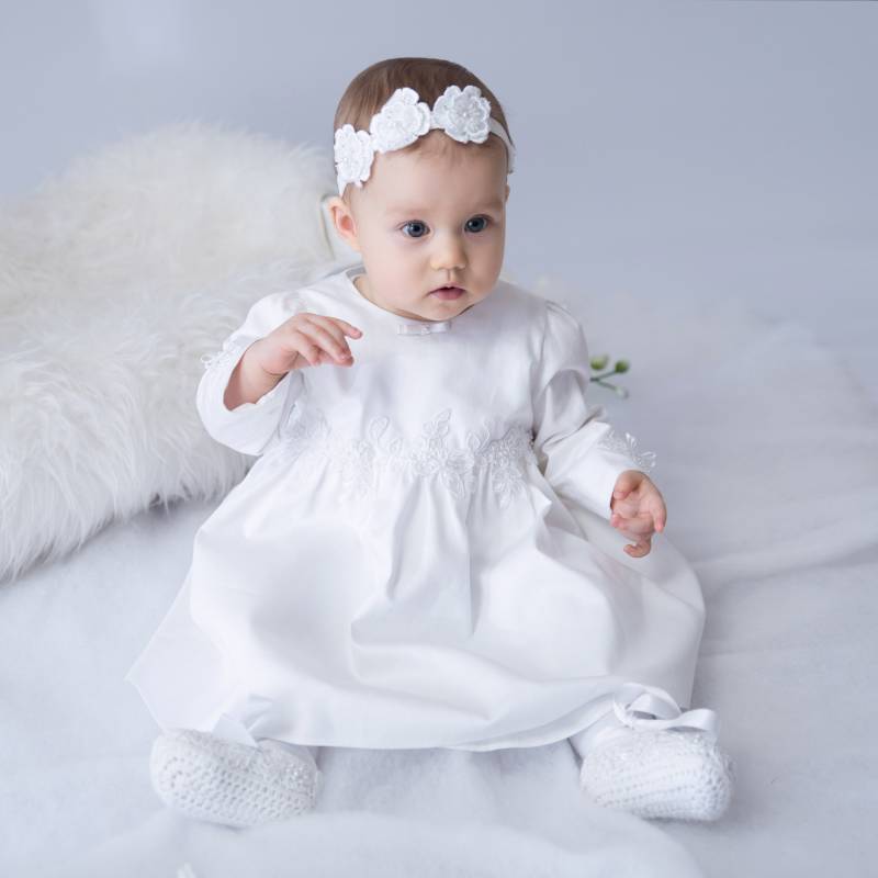 Blanca Kleid Zur Taufe von KodomoStudio