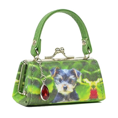 Kögler Mario Moreno Geldbörse Yorkshire Terrier Welpe Hund Portemonnaie Geldbeutel Mini von Kögler