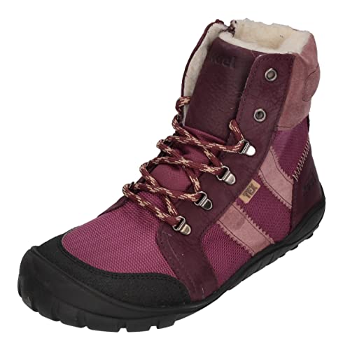 KOEL Barefoot Kinderstiefel - MILONI CORDURA TEX purple, Größe:35 EU von Koel