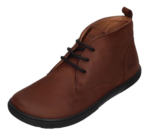 KOEL Schlichte Desert Boots/Barfußschuhe aus Hydro Leder in Braun Modell FEA Hydro (Chocolate, EU Schuhgrößensystem, Erwachsene, Numerisch, M, 41) von KOEL