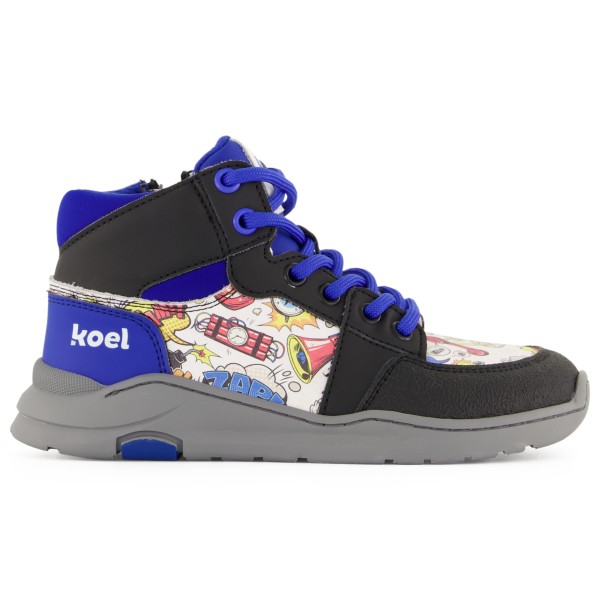 Koel - Kid's Samu Print - Barfußschuhe Gr 33 grau von Koel
