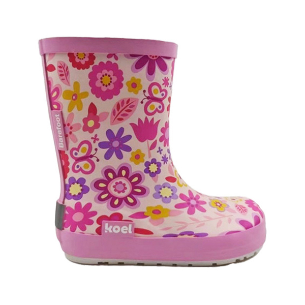 Koel - Kid's Wellie Bare Multi - Barfußschuhe Gr 26 rosa von Koel