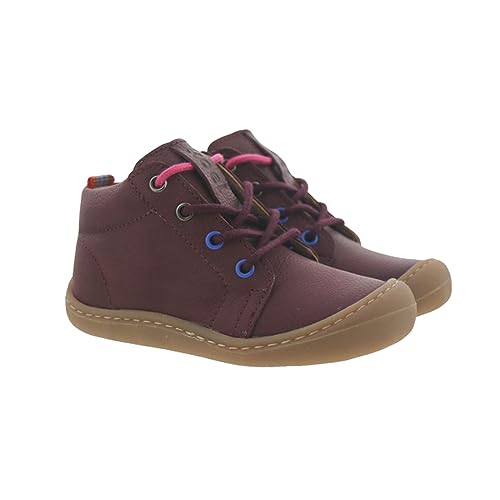 Koel Schuhe Lauflernschuh Barfußschuhe Barefoog Ben 2.0 Leder Bordo, Schuhgröße:EUR 21 von Koel