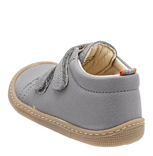 Koel4kids Lauflernschuh Barfußschuhe Barefoot Danny Leder Grau, Schuhgröße:EUR 27 von Koel4kids