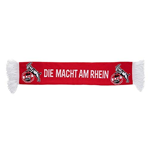 1. FC Köln Autoschal - Die Macht am Rhein - Car Scarf, Auto Schal, Fanschal - plus Lesezeichen I love Köln von Köln Cologne