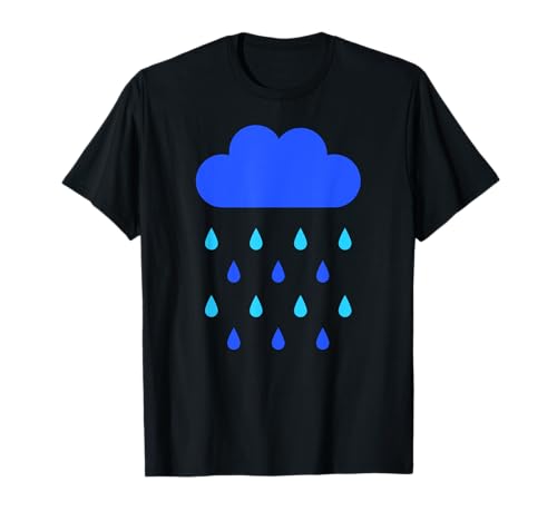 Witzige Regenwolke Wolken Grafik für Herren Damen Kinder T-Shirt Witzige Regenwolke Wolken Grafik für Herren Damen Kinder T-Shirt von Köln Karneval Outfits für echte Kölner