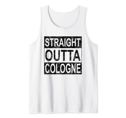 STRAIGHT OUTTA COLOGNE Kölner Dom Rhein Damen Herren Tank Top STRAIGHT OUTTA COLOGNE Kölner Dom Rhein Damen Herren Tank Top von Köln Sprüche Deutschland Städte Shirts Vintage NRW