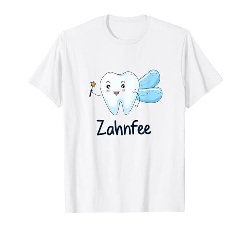 Kölner Karneval Und Fasching Kostüme - Herren - Unisex - Weiß - S - Cartoon - Karneval - Halbarm - T-Shirt - Zahnfee TShirt Kölner Karneval Kostüm Fasching T-Shirt von Kölner Karneval Und Fasching Kostüme