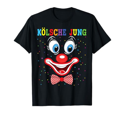 Clown Karneval Kostüm Clownskostüm Faschingskostüme Kinder T-Shirt Clown Karneval Kostüm Clownskostüm Faschingskostüme Kinder T-Shirt von Kölsche Jung Clown Karneval Kostüm Clownskostüm