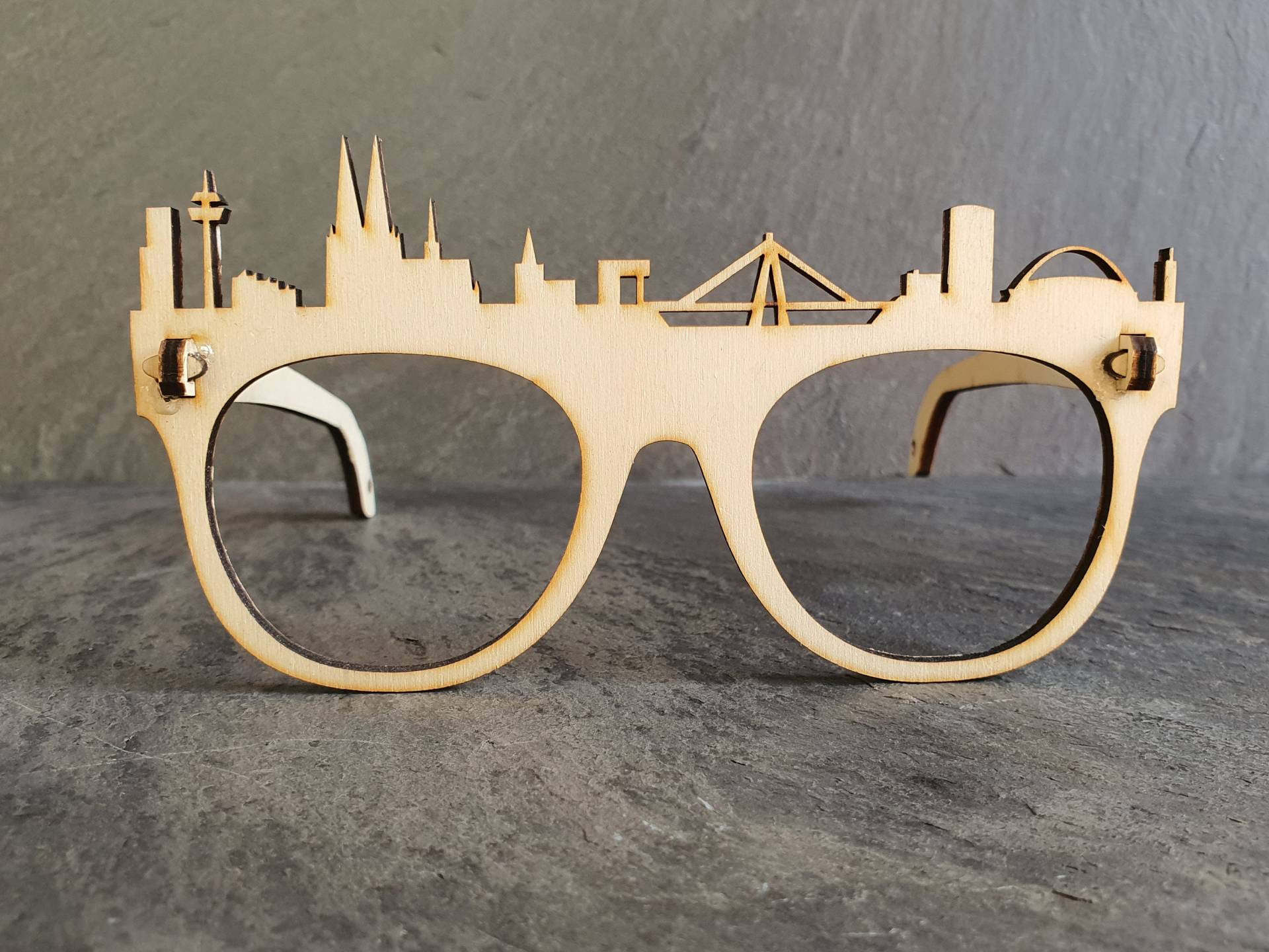 Karnevalsbrille Köln Skyline Karnevalsbrille Köln Skyline von KoelscheManufaktur