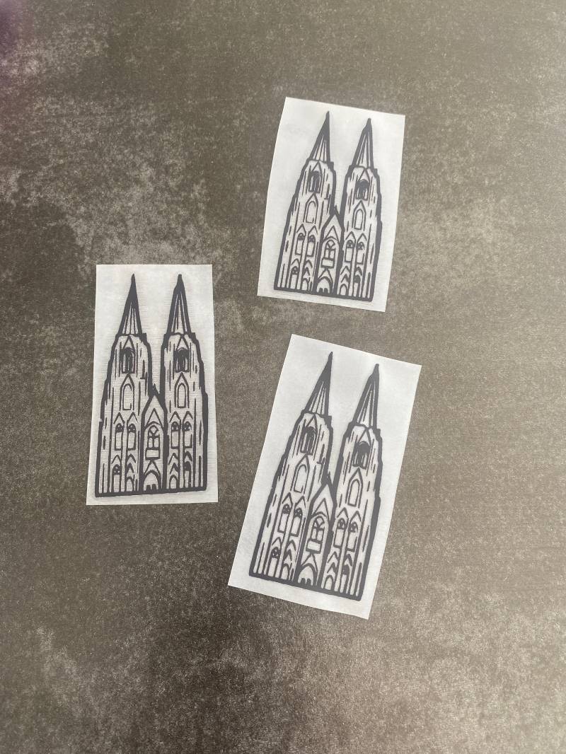 Bügelbild Kölner Dom Bügelbild Kölner Dom von KoelscheNaht