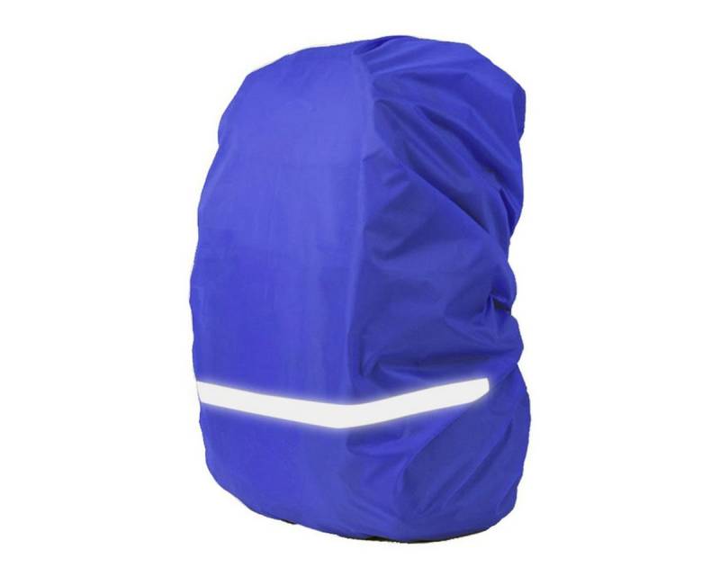 König Design Rucksack-Regenschutz Regenhülle Reflektor-Überzug Schutzhülle (Größe L / 41 - 55 Liter), Reflektor Regenhülle Backpack Überzug Regenschutz Schulranzen von König Design