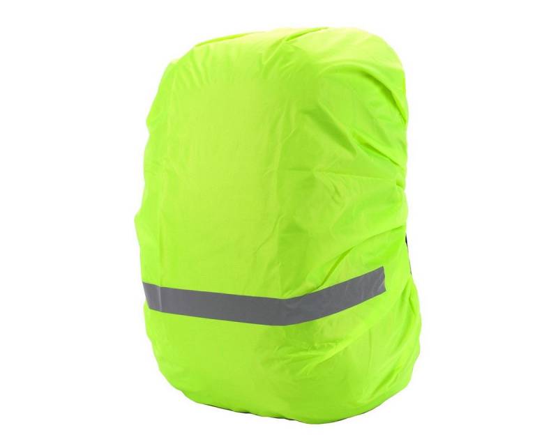 König Design Rucksack-Regenschutz Regenhülle Reflektor-Überzug Schutzhülle (Größe L / 41 - 55 Liter), Reflektor Regenhülle Backpack Überzug Regenschutz Schulranzen von König Design