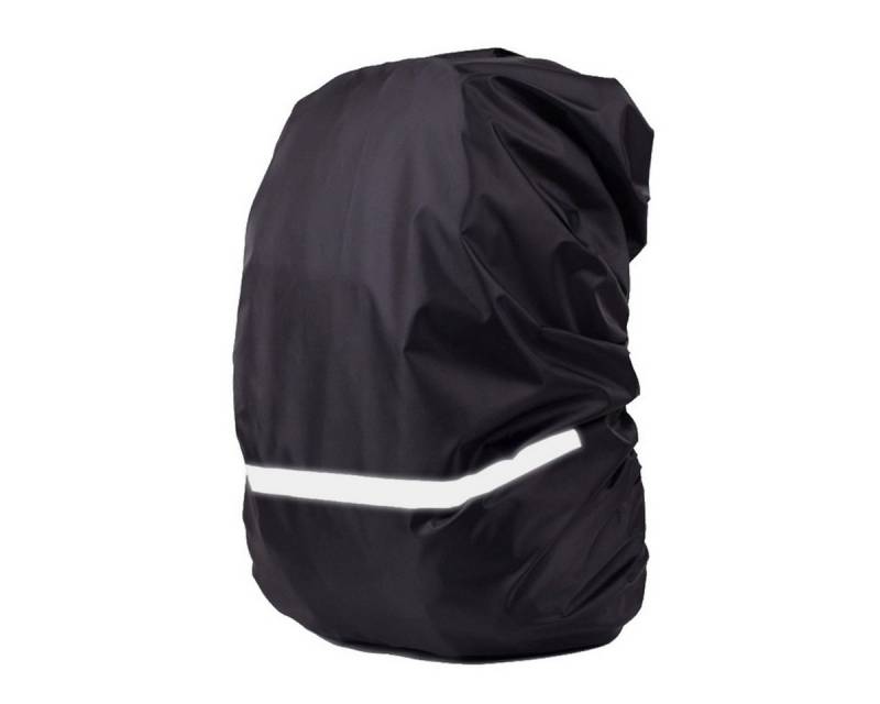 König Design Rucksack-Regenschutz Regenhülle Reflektor-Überzug Schutzhülle (Größe L / 41 - 55 Liter), Reflektor Regenhülle Backpack Überzug Regenschutz Schulranzen von König Design