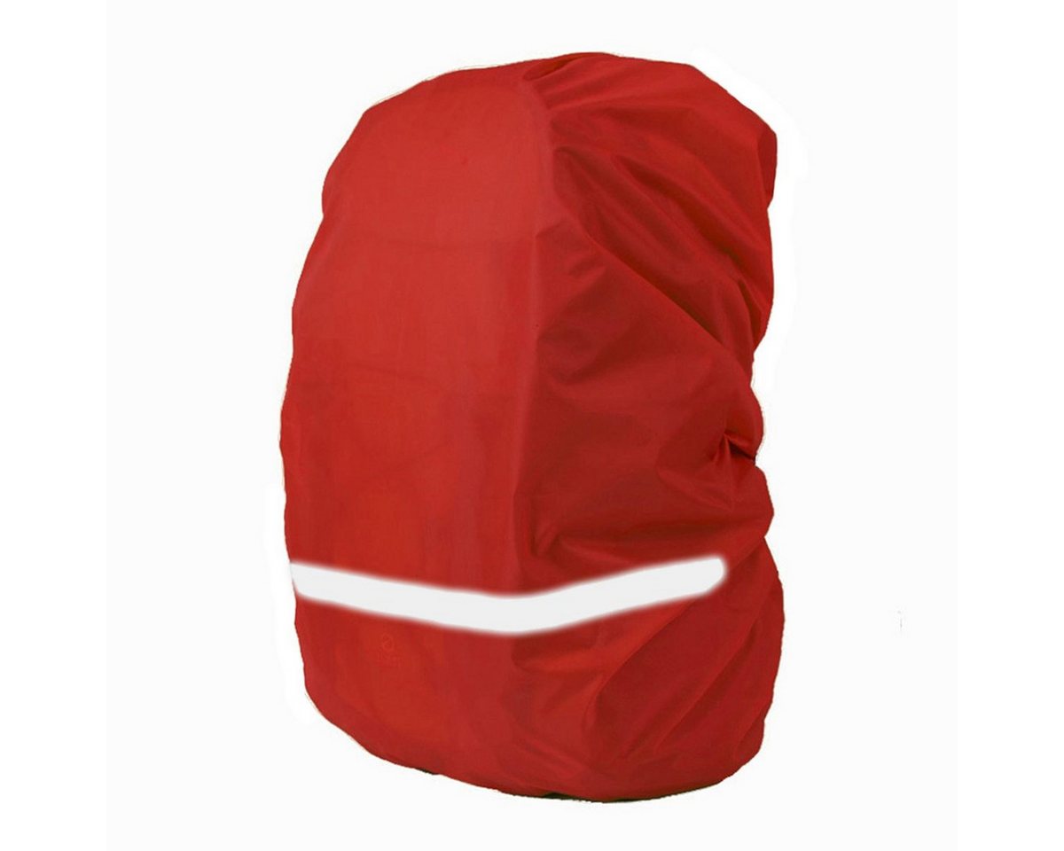 König Design Rucksack-Regenschutz Regenhülle Reflektor-Überzug Schutzhülle (Größe S / 18 - 25 Liter), Reflektor Regenhülle Backpack Überzug Regenschutz Schulranzen von König Design