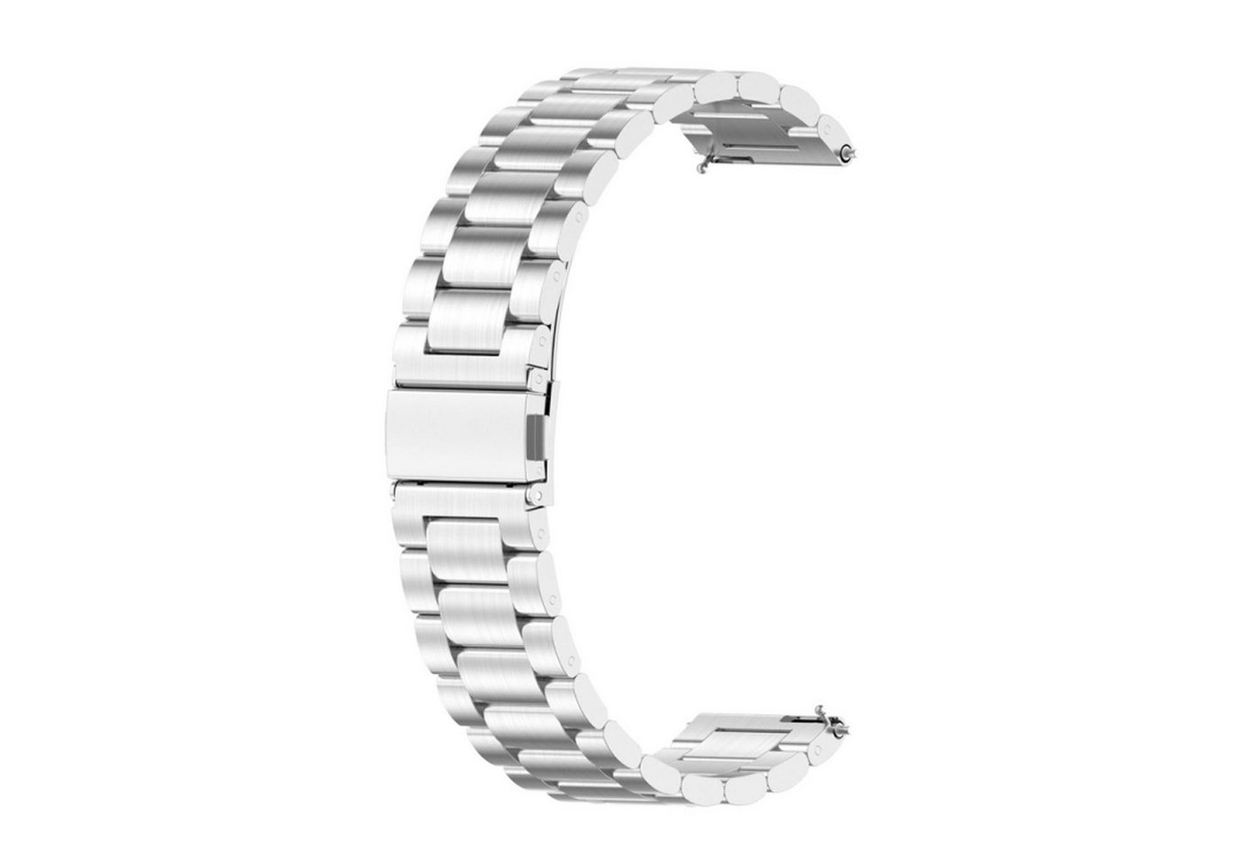 König Design Smartwatch-Armband Huawei Watch GT 3 46mm, Smartwatch-Armband für Huawei Watch GT 3 46mm Sport Ersatz Armband Edelstahl Silber von König Design