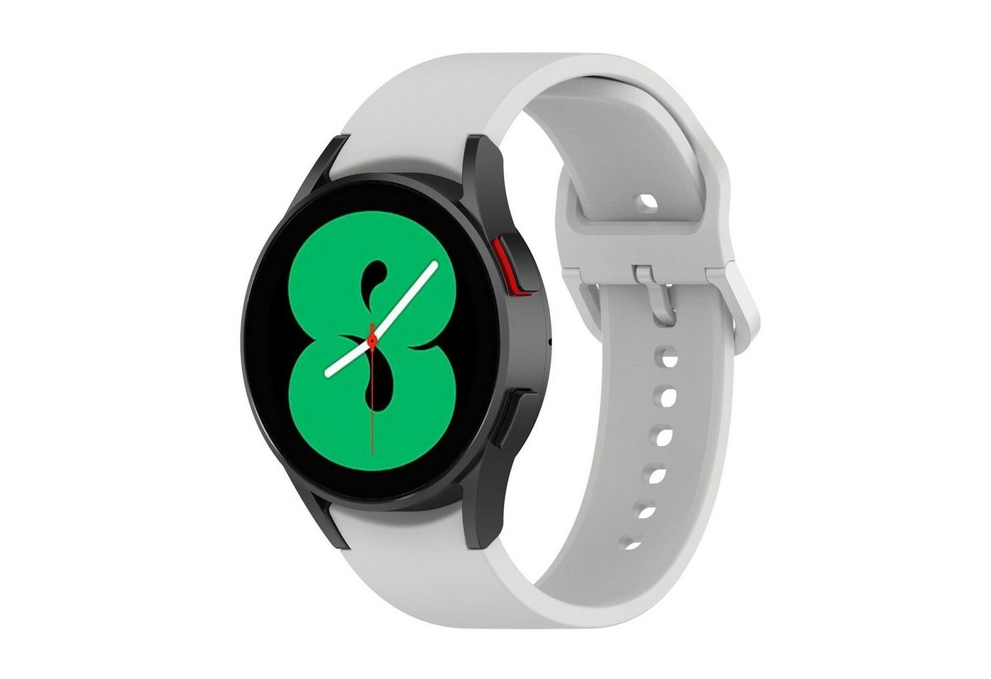 König Design Smartwatch-Armband 44 mm, Sport Ersatz Armband für Samsung Galaxy Watch 5 44 mm Silikon Band Loop von König Design