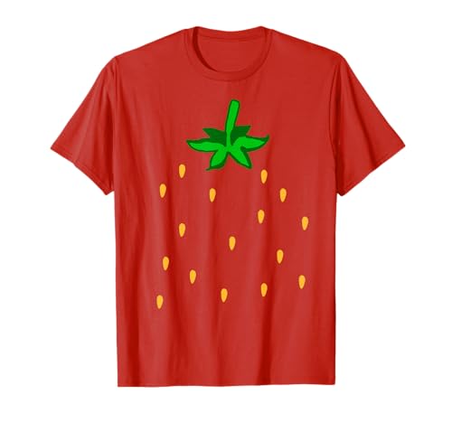 Köstliche Erdbeeren Erdbeer Vegan Strawberry Damen T-Shirt Rot Erdbeere Sommer Frucht Verkleidung T-Shirt S Klassische Passform Halbarm Rundhals-Ausschnitt Klassisch Fruchtig Halloween Damen 1 Count Köstliche Erdbeeren Erdbeer Vegan Strawberry Damen T-Shirt Rot Erdbeere Sommer Frucht Verkleidung T-Shirt S Klassische Passform Halbarm Rundhals-Ausschnitt Klassisch Fruchtig Halloween Damen 1 Count von Köstliche Erdbeeren Erdbeer Vegan Strawberry