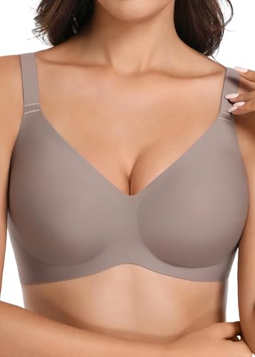 BH Damen ohne Bügel Drahtlose Nahtlose Push-Up Bralette mit vollständig bedeckendem Komfort für den Alltag von Kohentact