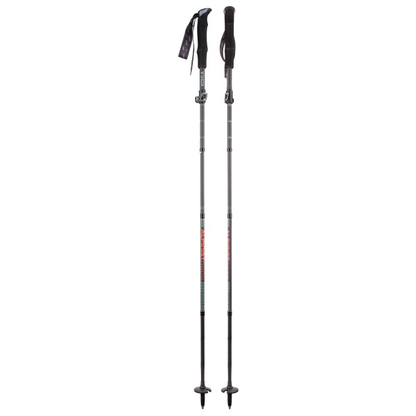 Kohla - Alpinist Nano Faltstock - Skitourenstöcke Gr 110 - 130 cm orange von Kohla