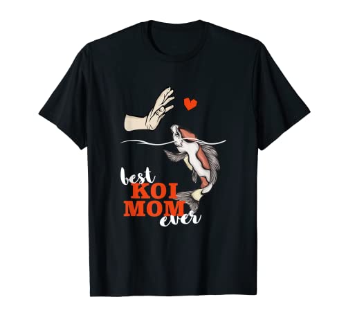 Kois Beste Koi Mama ever Koi T-Shirt Kois Beste Koi Mama ever Koi T-Shirt von Koi Karpfen Flüsterer Kois Geschenke